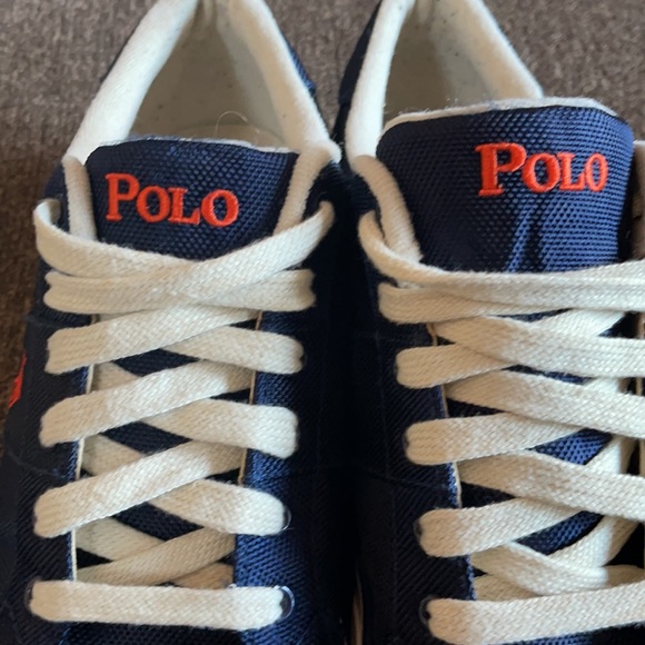 Poli Ralph Lauren men’s size 12 D so Gorgeous Navy Blue Shoe - Picture 7 of 15